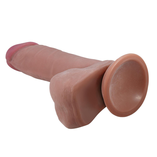 Realistik PenislerLİLİTUSHOP20,5 cm Çift Katmanlı Gerçekçi Dildo Penis