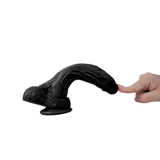  Realistik Titreşimsiz PenisLilituShop20,5 cm Gerçekçi Silikon Vantuzlu Penis - Holy Dragon