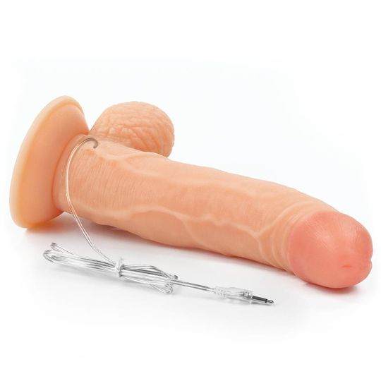 Belden Bağlamalı PenislerLilituShop21,5 cm Belden Bağlamalı İçi Dolu Titreşimli Strapon Dildo