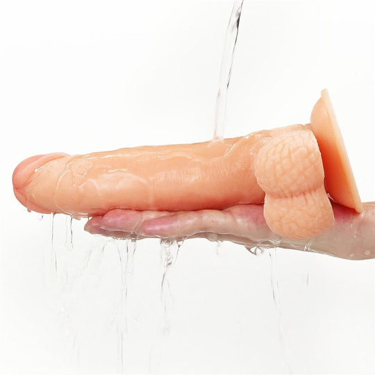 Belden Bağlamalı PenislerLilituShop21,5 cm Belden Bağlamalı İçi Dolu Titreşimli Strapon Dildo