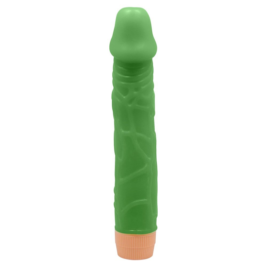  VibratörlerLilituShop22,5 cm Floresan Titreşimli Realistik Vibratör Penis Dildo - Bill