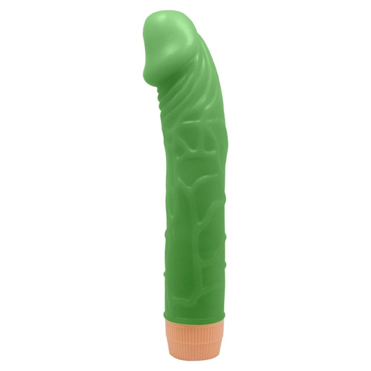  VibratörlerLilituShop22,5 cm Floresan Titreşimli Realistik Vibratör Penis Dildo - Bill