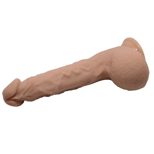  Realistik Titreşimsiz PenisLilituShop24 cm Belden Bağlamalı Realistik Vantuzlu Melez Dildo Penis