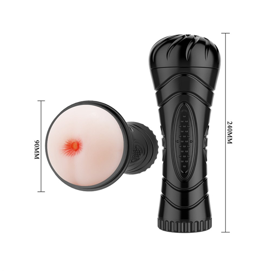  MastürbatörLilituShop24 cm Gerçekçi Doku Realistik Suni Anal Mastürbatör
