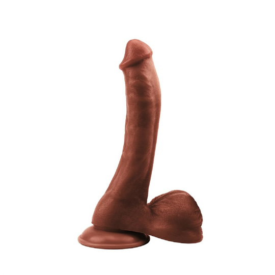Realistik PenislerLilituShop24 cm Realistik Vantuzlu Melez Dildo Penis