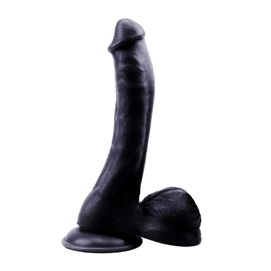 Realistik PenislerLilituShop24 cm Realistik Vantuzlu Zenci Dildo Penis