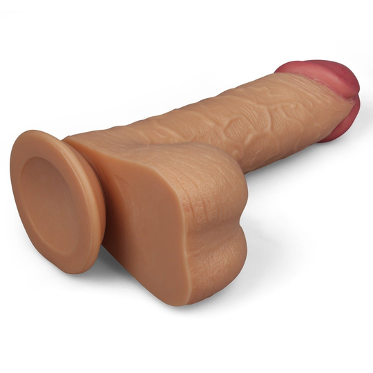  Realistik Titreşimsiz PenisLilituShop24,5 cm Gerçekçi Kalın Dildo Penis - King Sized