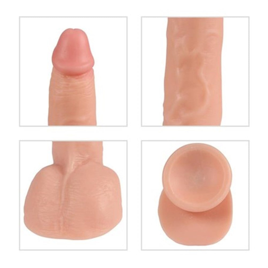 Realistik Titreşimli PenislerLilituShop24,5 cm Gerçekçi Titreşimli Dildo Vibratör Penis - Beast