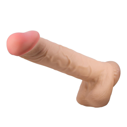 REALİSTİK PENİSLERLİLİTU SHOP26 cm Kıkırdak Yapılı Çift Katmanlı Gerçekçi Dildo Penis
