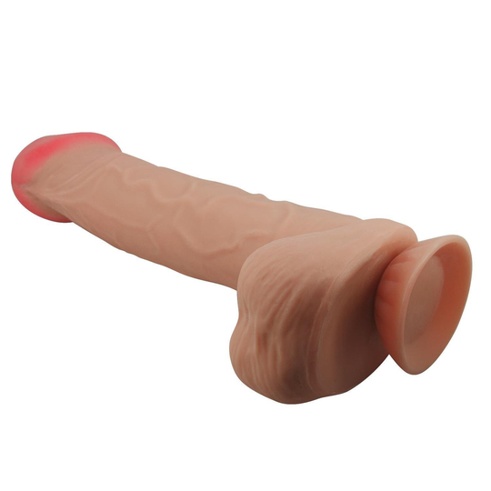 REALİSTİK PENİSLERLİLİTU SHOP26 cm Kıkırdak Yapılı Çift Katmanlı Gerçekçi Dildo Penis