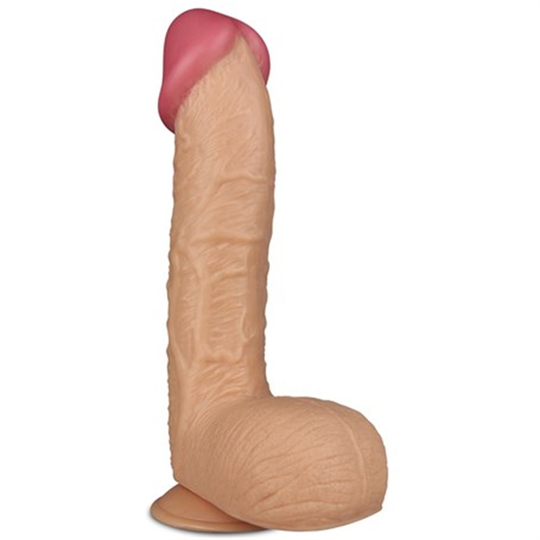  Realistik Titreşimsiz PenisLilituShop28,5 cm Gerçekçi Uzun & Kalın Dildo Penis - King Sized