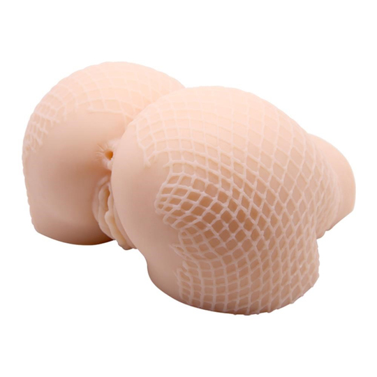 Kalça ve Yarım Vücut MasturbatörLilituShop3 Boyutlu 2 İşlevli Titreşimli Suni Vajinal ve Anal Masturbatör - Jessica