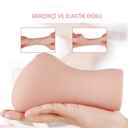  MastürbatörLilituShop3 Boyutlu Gerçekçi Anal & Vajinal Masturbatör - Linda