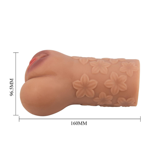  Vajina Ve MastürbatörLilitu Shop3 Boyutlu Gerçekçi Anal & Vajinal Masturbatör Melez - Scarlet