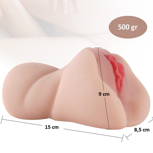  MastürbatörLilituShop3 Boyutlu Gerçekçi Anal & Vajinal Masturbatör - Carrie