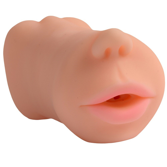 VajinaLilituShop3 Boyutlu Suni Oral & Vajinal Mastürbatör - Mina