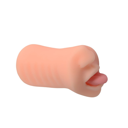  MastürbatörLilituShop3 Boyutlu Suni Oral Mastürbatör - Pink Tongue