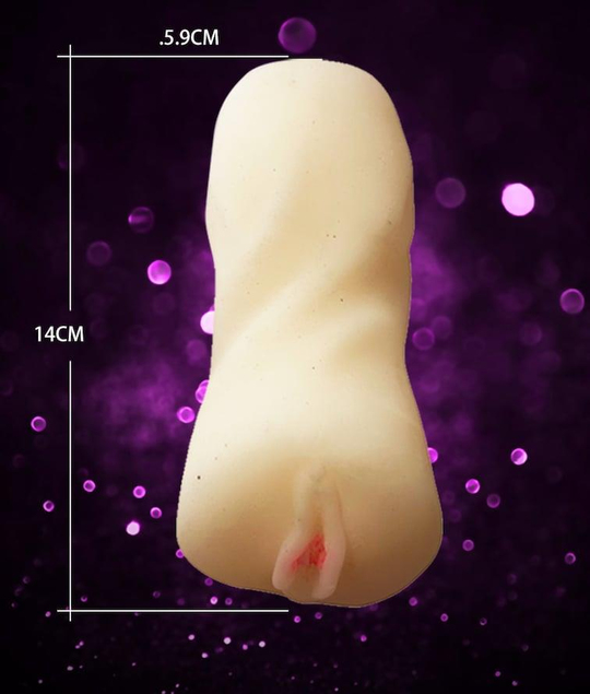LilituShop3 Boyutlu Suni Vajina Mastürbatör - XIZI