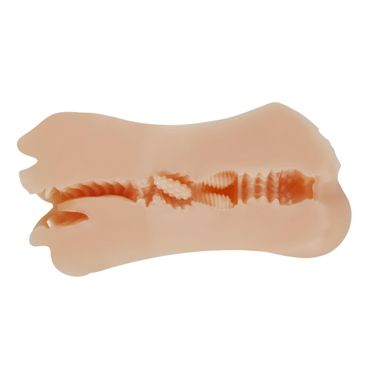  Vajina & MastürbatörLİLİTUSHOP3 Boyutlu Ten Rengi Suni Oral & Vajinal Mastürbatör - Zoey