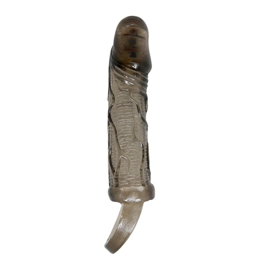  Penis Kılıfları HalkalarıLilituShop3 cm Dolgu Uzatmalı Titreşimli Zenci Penis Kılıfı Prezervatif Vibratör