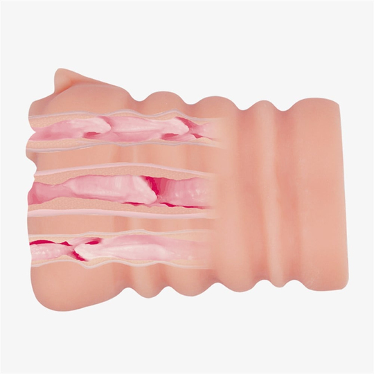  MastürbatörLilituShop3 İşlevli 3D Realistik Suni Oral Vajinal Anal Mastürbatör