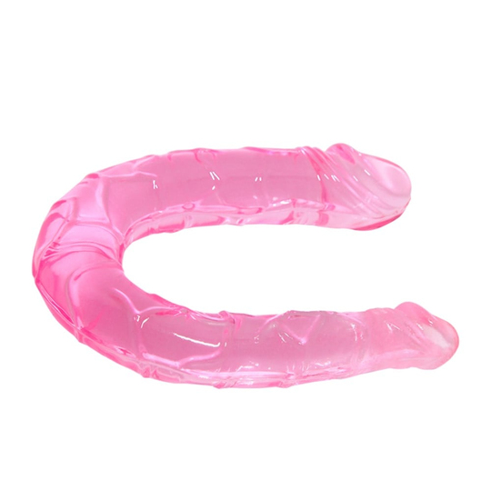  Jel DildolarLilituShop30 cm Çift Taraflı Jel Yumuşak Penis Dildo