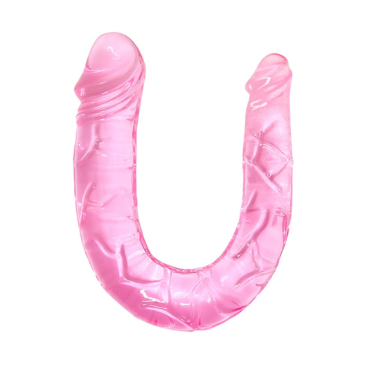  Jel DildolarLilituShop30 cm Çift Taraflı Jel Yumuşak Penis Dildo