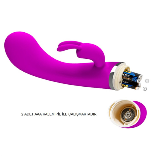 Modern VibratörlerLilituShop30 Fonksiyonlu Klitoris Uyarıcılı Teknolojik Tavşan Vibratör - Freda