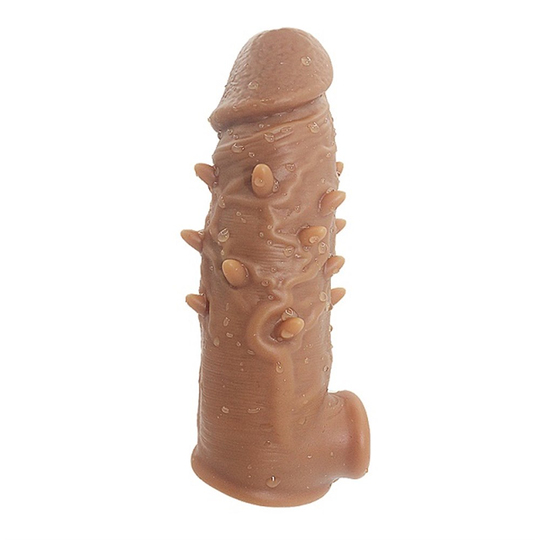 Penis KılıflarıLilituShop3,5 cm Dolgulu Realistik Penis Kılıfı