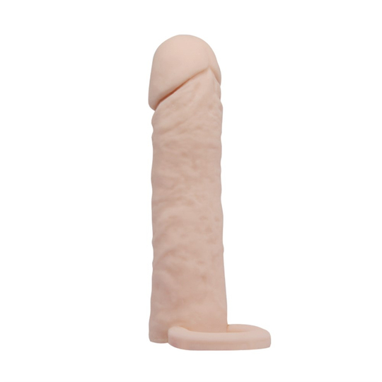  Penis Kılıfları HalkalarıLilituShop4 cm Dolgulu Realistik Uzatmalı Penis Kılıfı Dildo Ten Rengi Penis