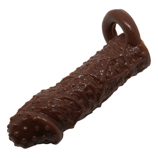  Penis Kılıfları HalkalarıLilituShop4 cm Uzatmalı Damarlı Penis Kılıfı