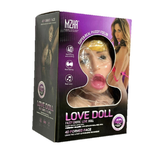  Şişme MankenlerLilituShop4D Sesli Titreşimli Realistik Şişme Manken Sarışın