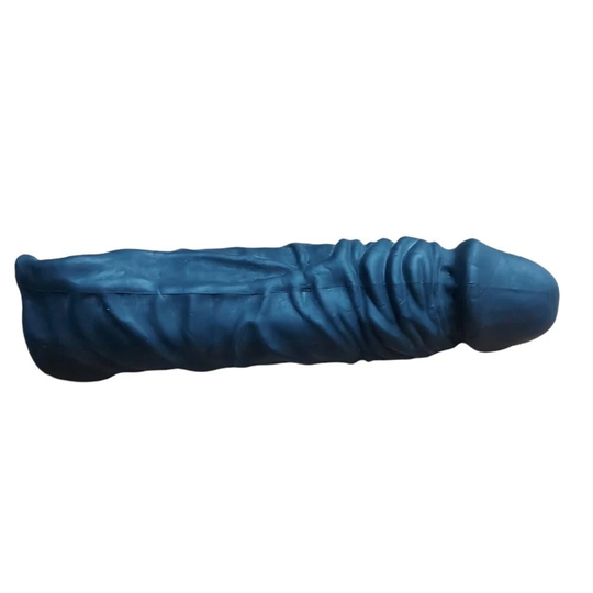 Penis Kılıfları HalkalarıLilituShop6 cm Dolgulu 19 cm Damarlı Premium Penis Kılıfı