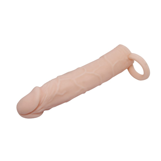  Penis Kılıfları HalkalarıLilituShop6 Cm Dolgulu Realistik Uzatmalı Penis Kılıfı Dildo Ten Rengi Penis