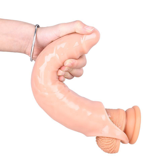 Penis Kılıfları HalkalarıLilituShop7 cm Dolgulu Realistik Ten Rengi Penis Kılıfı