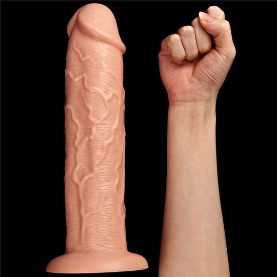Belden Bağlamalı PenislerLilituShopBelden Bağlamalı 28 cm Gerçekçi 10 Titreşimli Testissiz Dildo Vibratör Penis