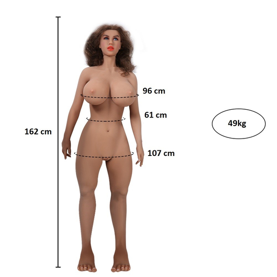 Şişme Bayan MankenlerLilituShopCherry Tam Boy Silikon Bebek