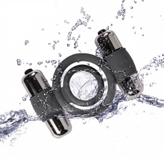 Penis Zevk HalkalarıLilituShopÇift Titreşimli Silikon Penis Halkası