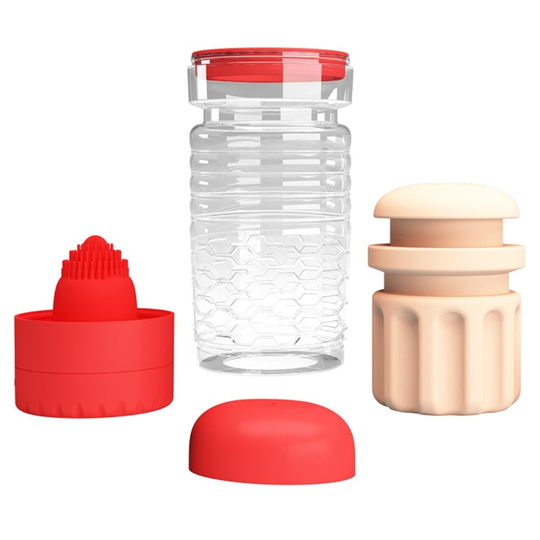  MastürbatörLilituShopDil Uyarım Titreşimli Realistik Suni Vajina Erkek Mastürbatör