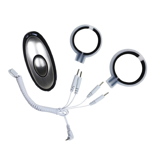 Penis Zevk HalkalarıLilituShopElektro Şok Uyarıcılı 2'li Penis Halkası