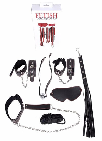El Ayak Bağlama SetleriNmc NanmaFetiş Fantezi Serisi 7 Parça Mükemmel Deri Set
