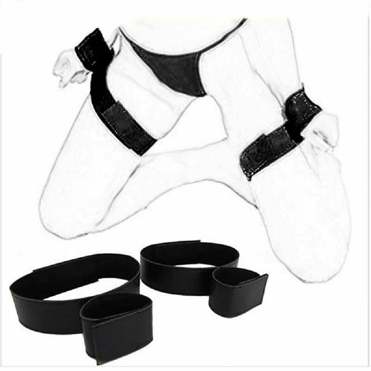 El Ayak Bağlama SetleriLilituShopFetiş Kalça Bilek Bağlama Seti