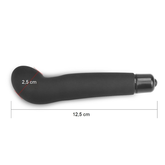 Anal PlugLilituShopG-Spot Uyarıcılı Titreşimli Vibratör Dildo 12,5 cm