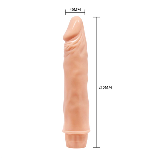  VibratörlerLilituShopGüçlü Titreşimli 21,5 cm Realistik Vibratör Gerçekci Penis Dildo