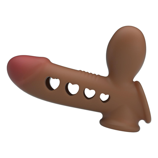  Penis Kılıfları HalkalarıLilitu ShopHava Yastıklı Premium Melez Rengi Silikon Penis Kılıfı - Tyronn