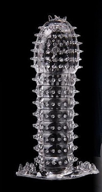  Penis Kılıfları Halkaları lovetoyKabartmalı Güçlü Uyarıcı Dildo Uzatmalı Penis Kılıfı