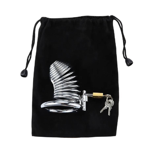 Penis Kılıfları HalkalarıLilituShopKilitli Çelik Fetiş Penis Kafesi