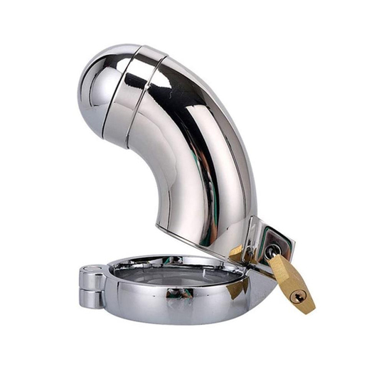 Penis Kılıfları HalkalarıLilituShopKilitli Çelik Fetiş Penis Kafesi