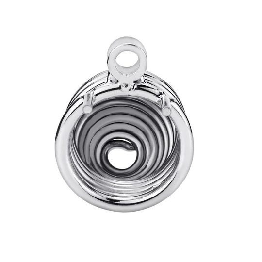 Penis Kılıfları HalkalarıLilituShopKilitli Çelik Fetiş Penis Kafesi