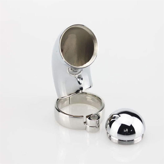 Penis Kılıfları HalkalarıLilituShopKilitli Çelik Fetiş Penis Kafesi